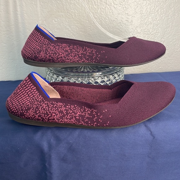 RARE RETIRED Rothy’s The Flat Fig Python size 9 - Picture 3 of 11
